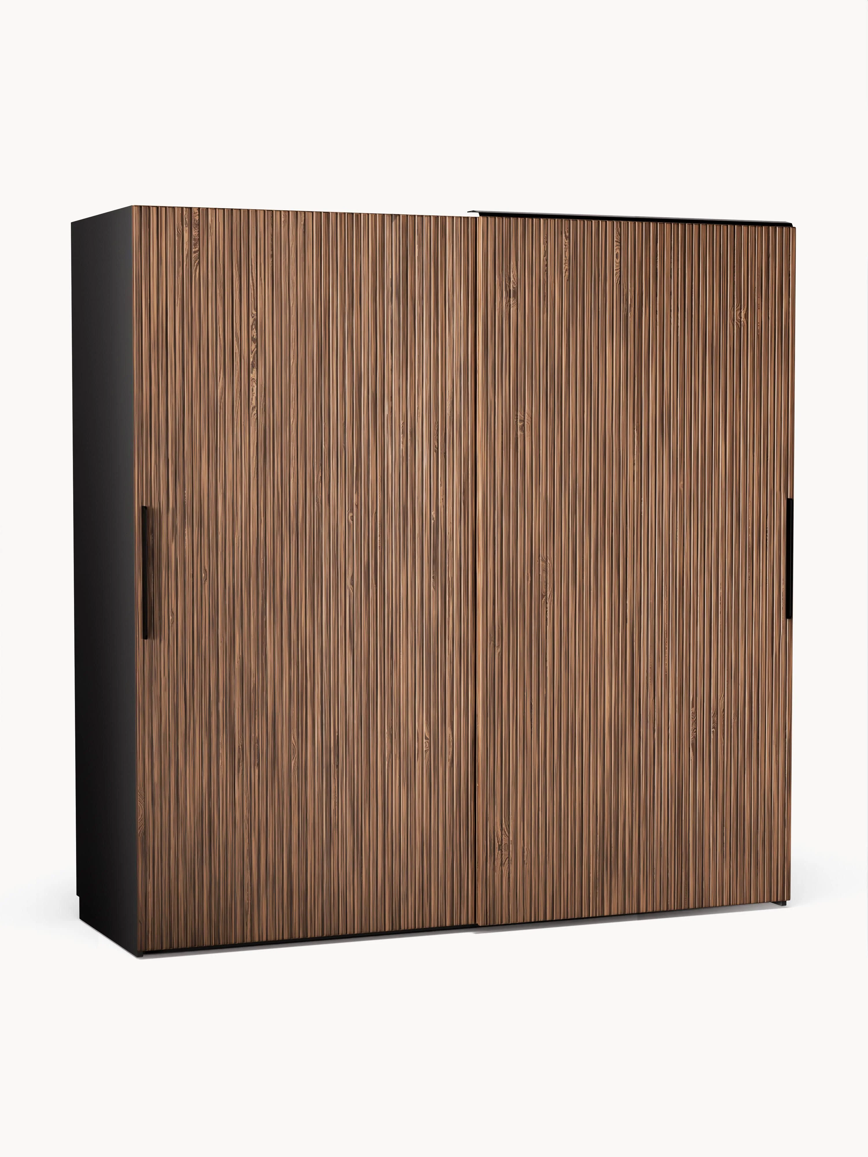 Modularer Schwebetürenschrank Simone, 200 cm Breite, in verschiedenen Größen