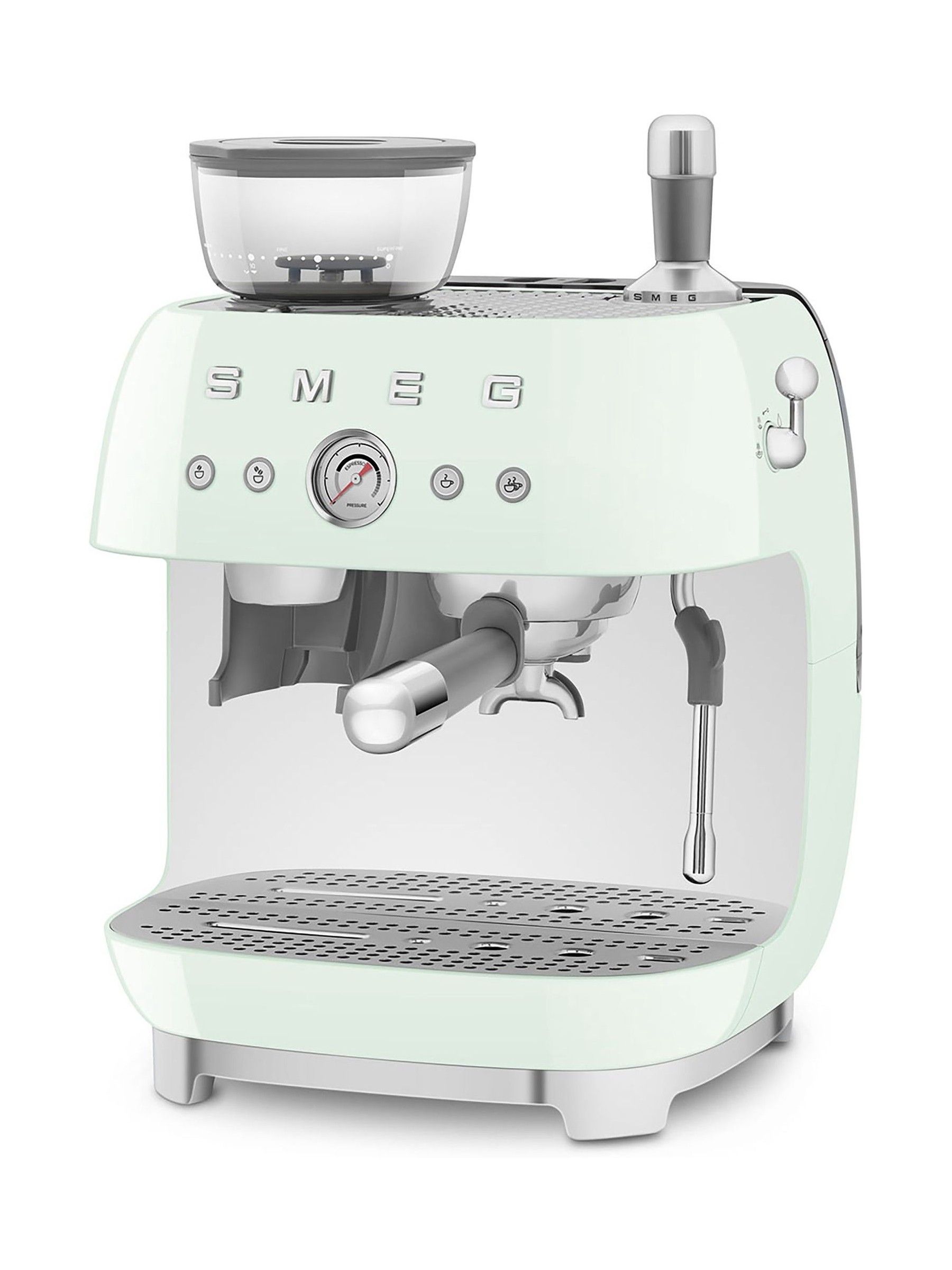 Smeg Light Green Espresso Coffee Machine