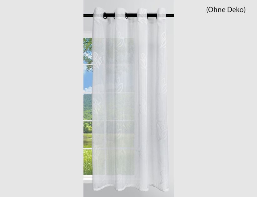 Ösenschal Fiana Weiß