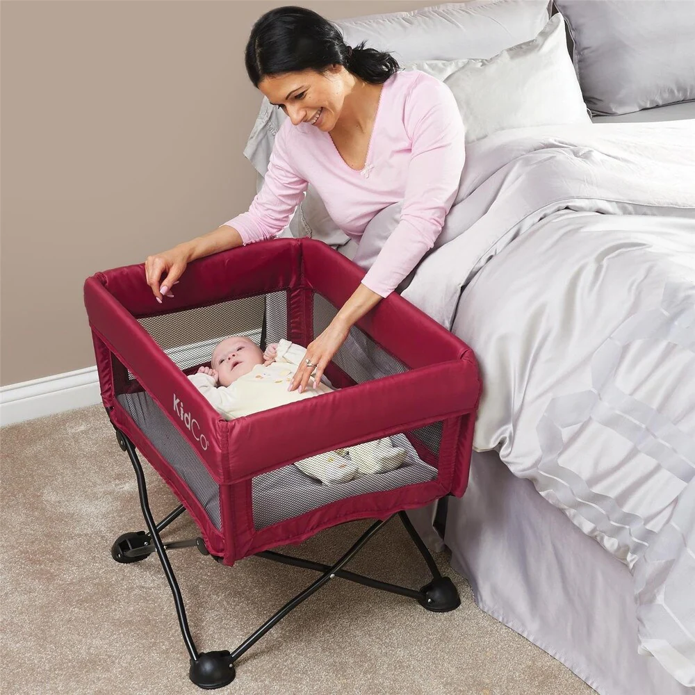 KidCo DreamPod Portable Cranberry Bassinet