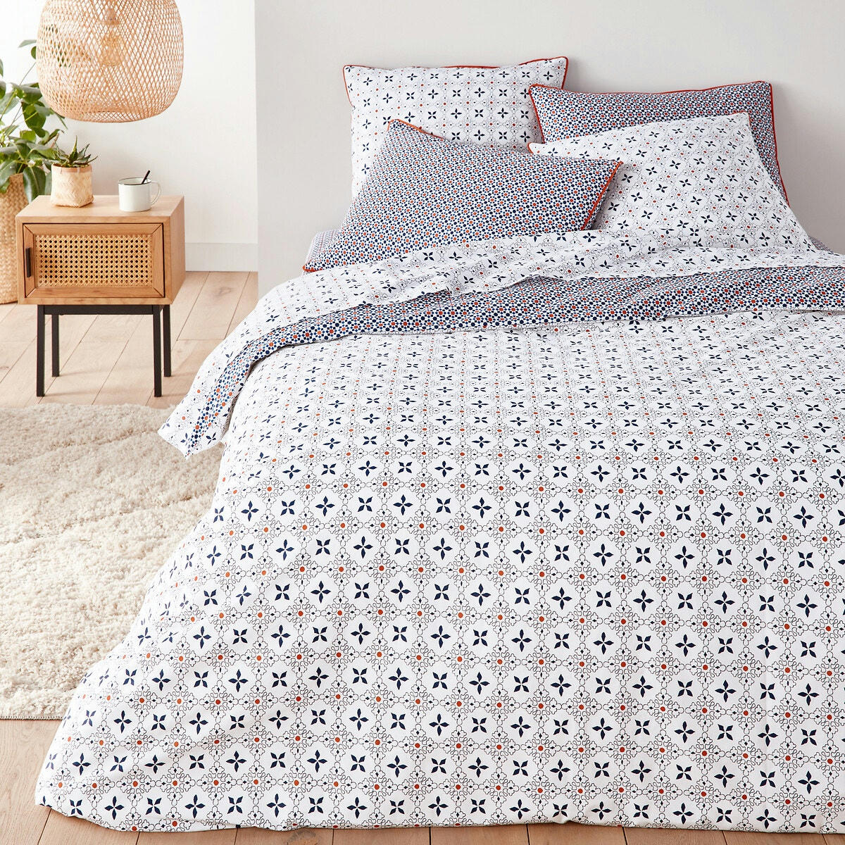 Drap-housse pur coton, Zehia