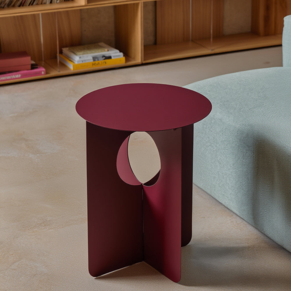 by fonQ Peek Bijzettafel - Bordeaux