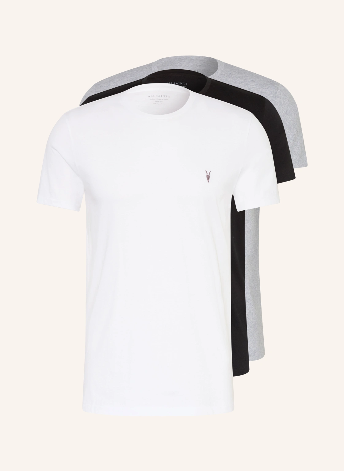 ALLSAINTS 3er-Pack T-Shirts TONIC