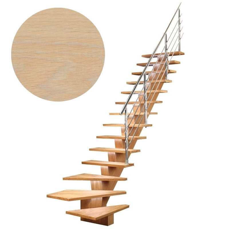 Escalier Kalea 1/4 tournant droit Sioux white SOGEM
