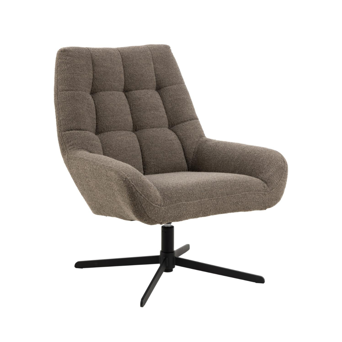 Rebellenclub Fauteuil Brylle - Taupe Bouclé