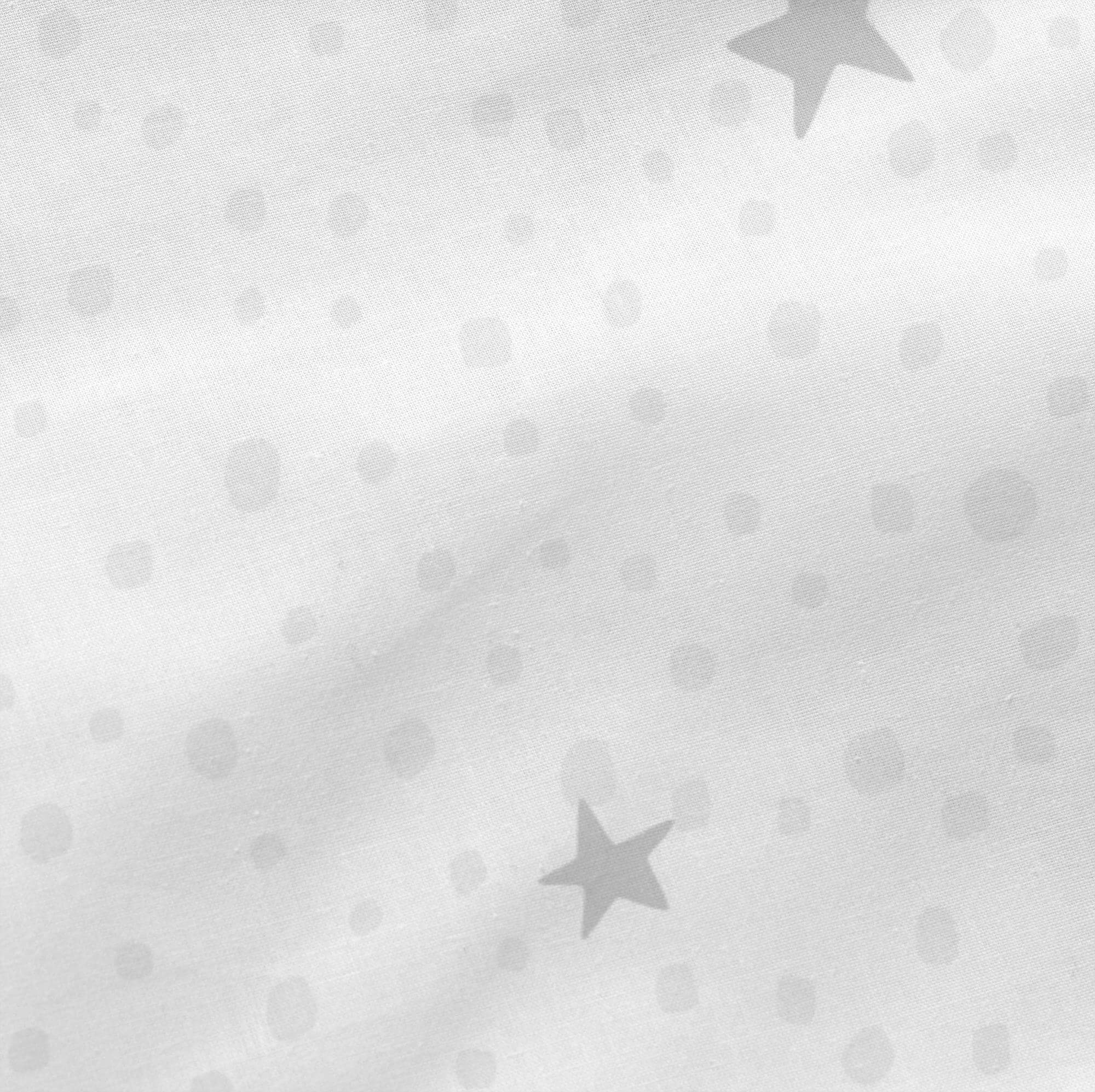Little star Kussen 60x40 cm Grijs Basic Kids, Grijs, 100% katoen, de k