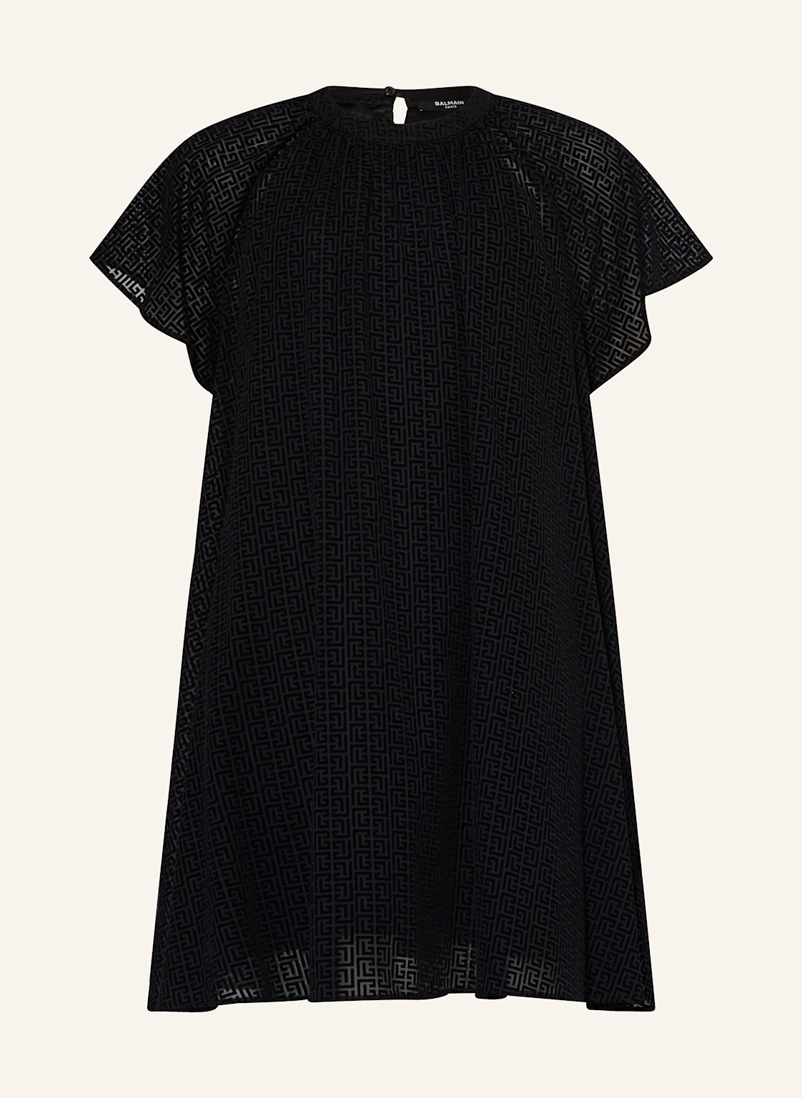 BALMAIN Kleid mit Rüschen