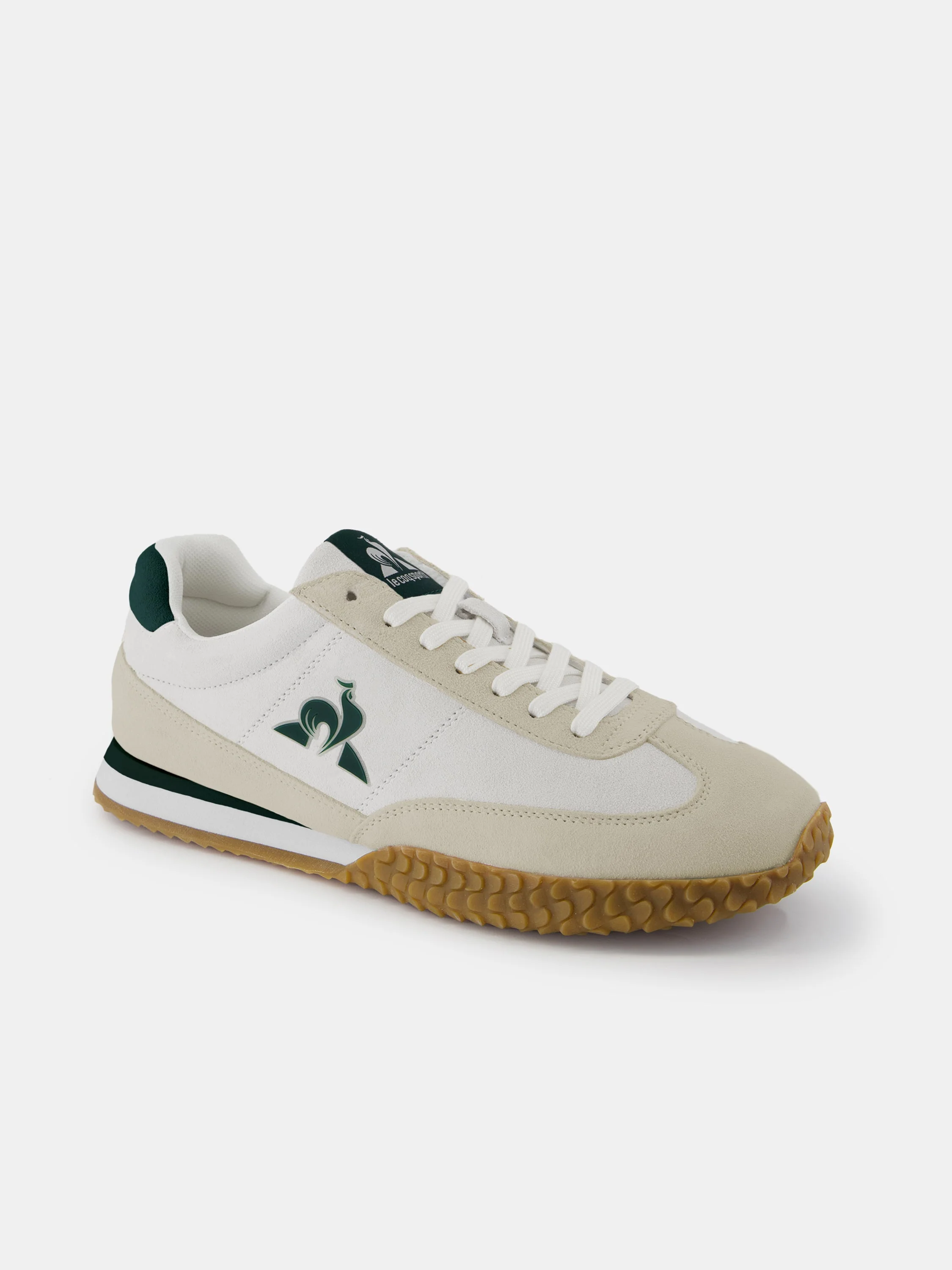 Sneakers retro-running en textile et suede Veloce