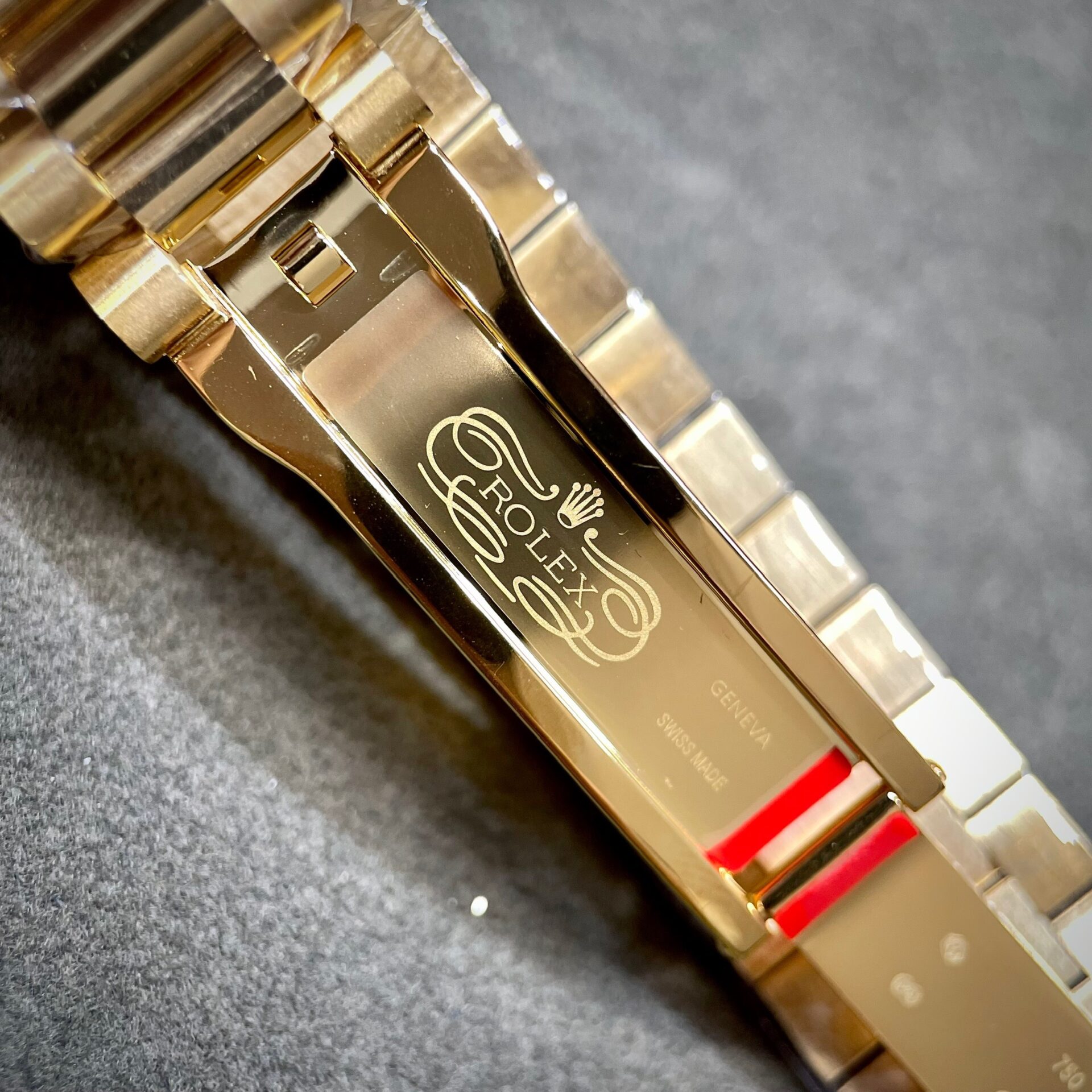 Rolex Day-Date YG Plated Champagne Dial With Diamonds 40mm Super Clone