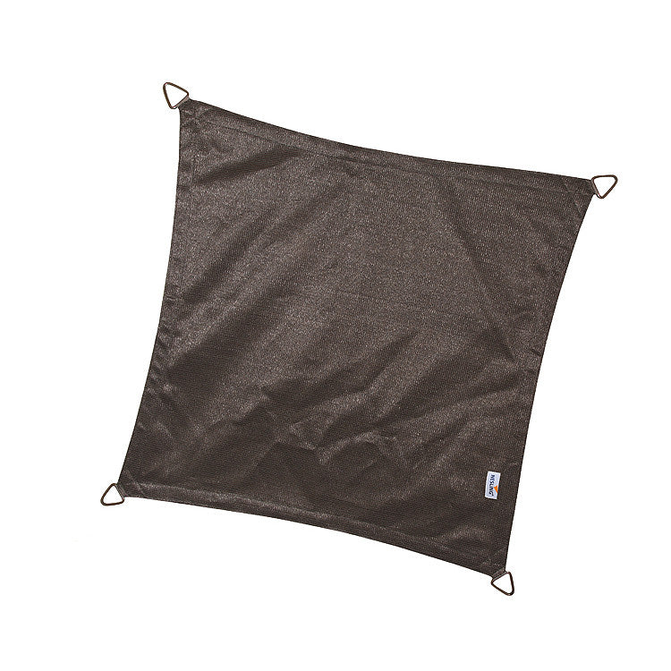 Nesling schaduwdoek Coolfit - antraciet vierkant - 360 x 360 cm