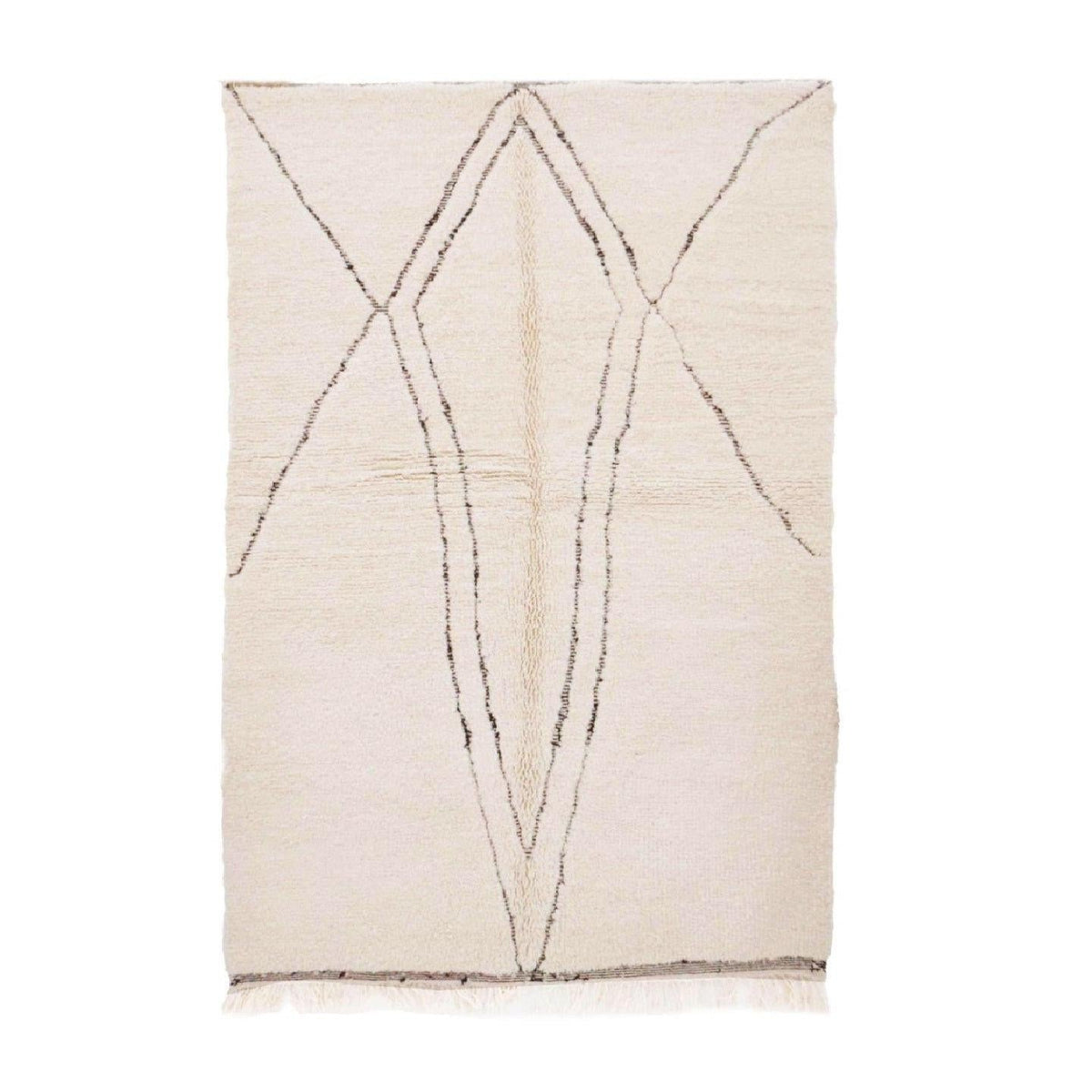 AFK Living vloerkleed Berber - handgemaakt - Wol - 157 x 243 cm