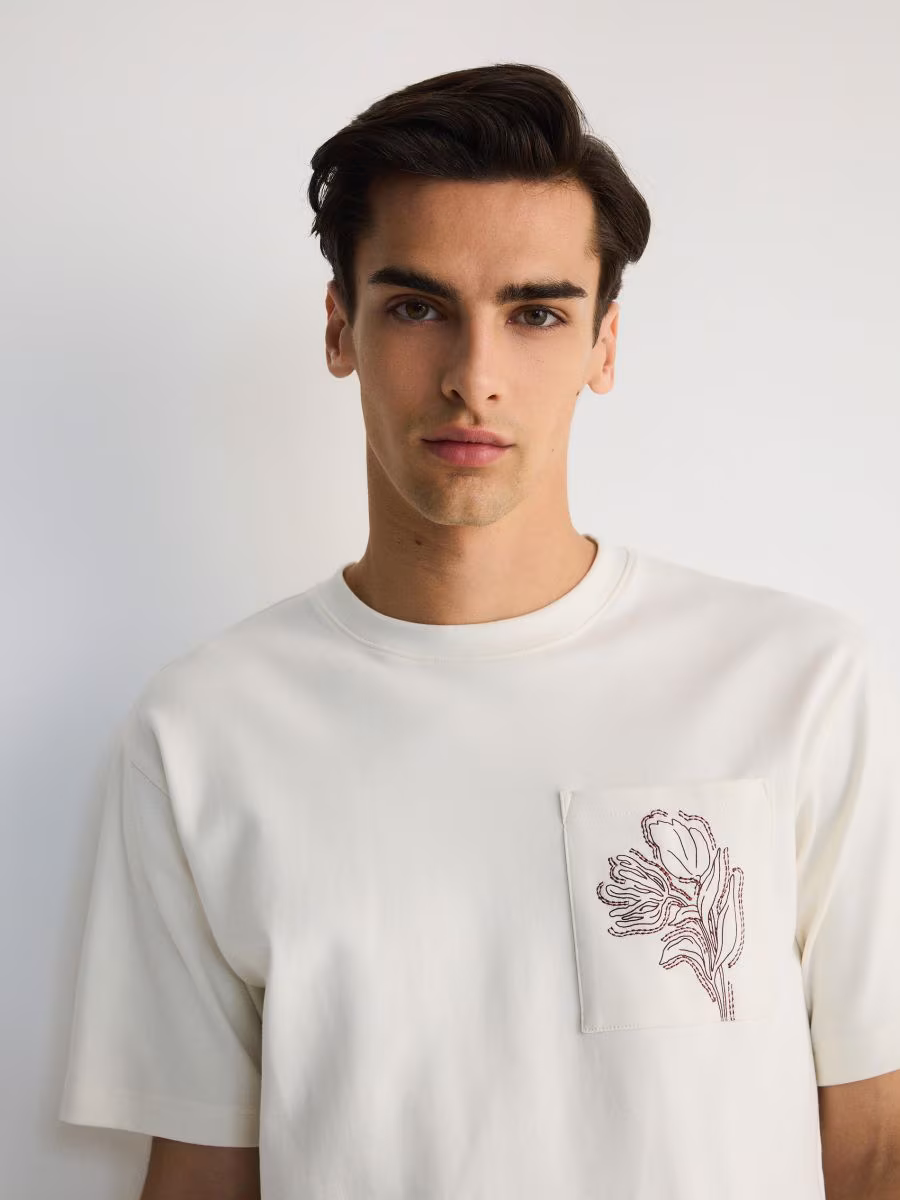 Oversized T-Shirt With Embroidery