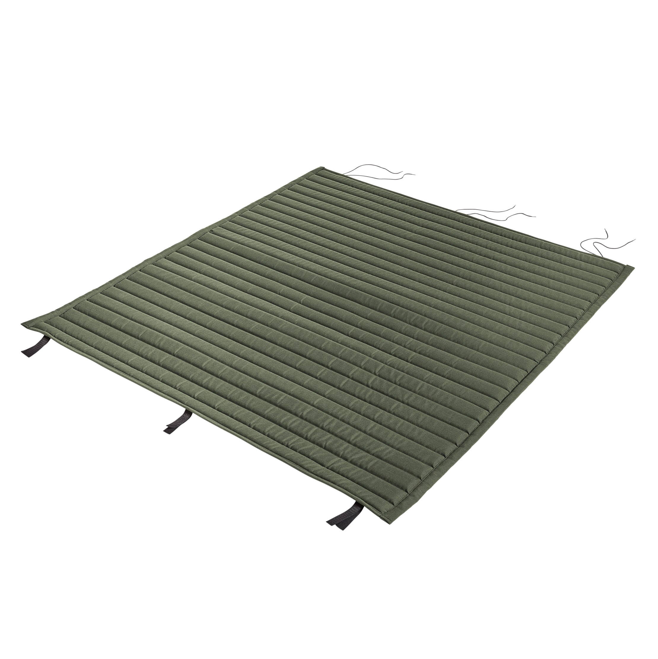 HAY Palissade Quilted Kussen voor Lounge Sofa - Olijfgroen