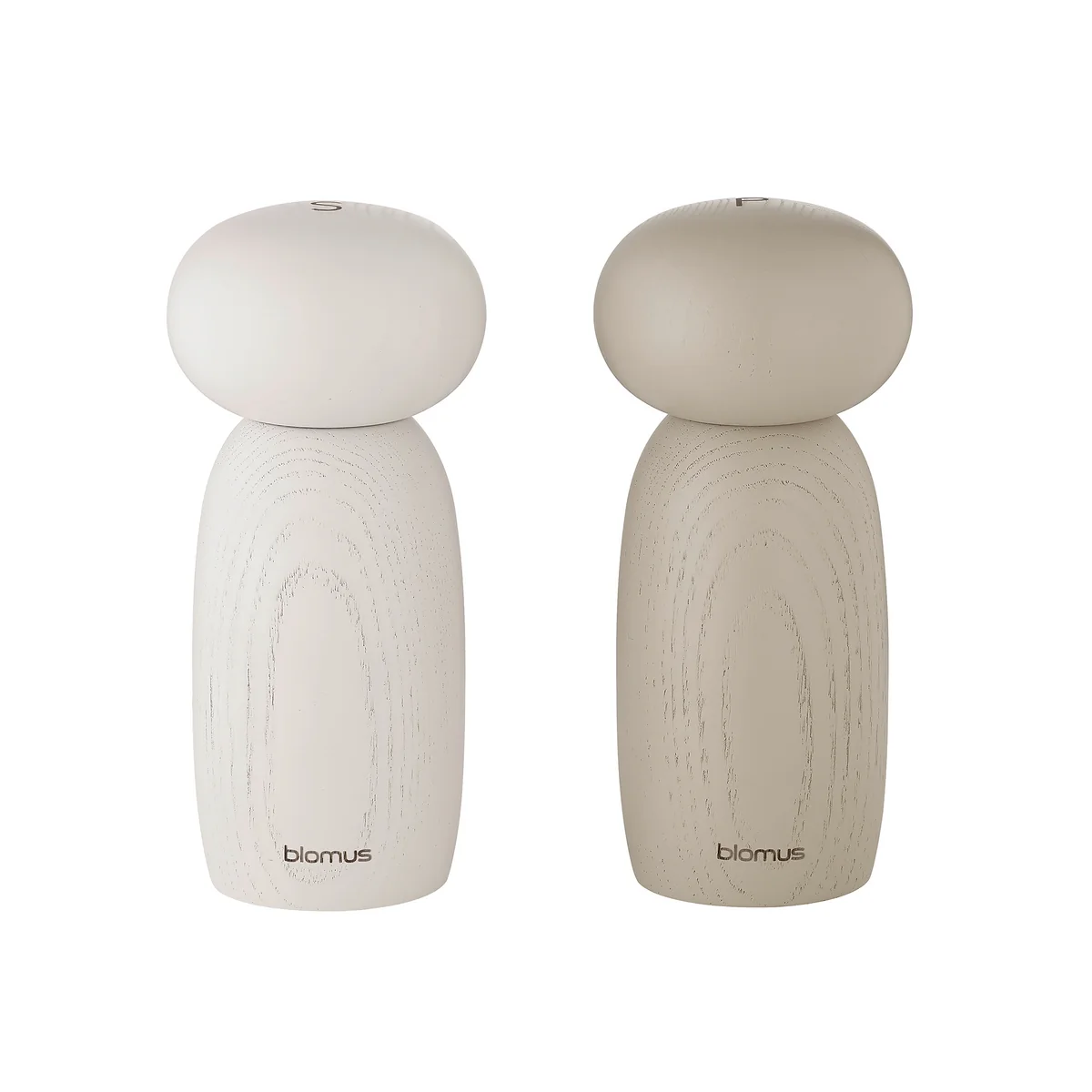 Blomus - Moli Salz- und Pfeffermühle, moonbeam / nomad (2er-Set)