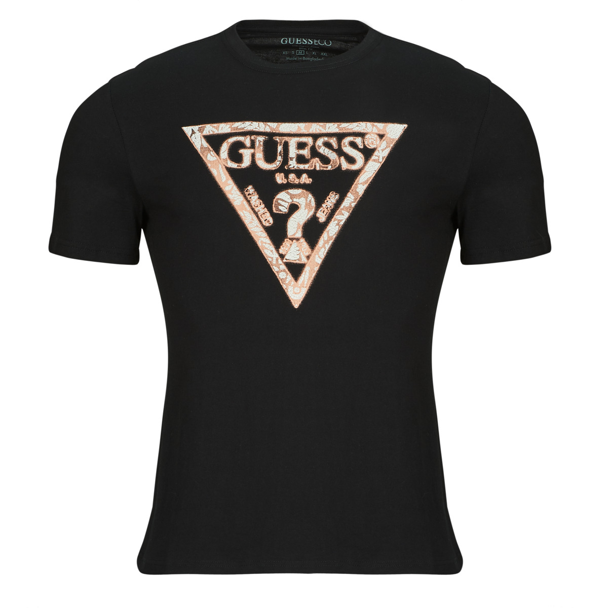 Guess - CN TRIANGLE TEE - Black