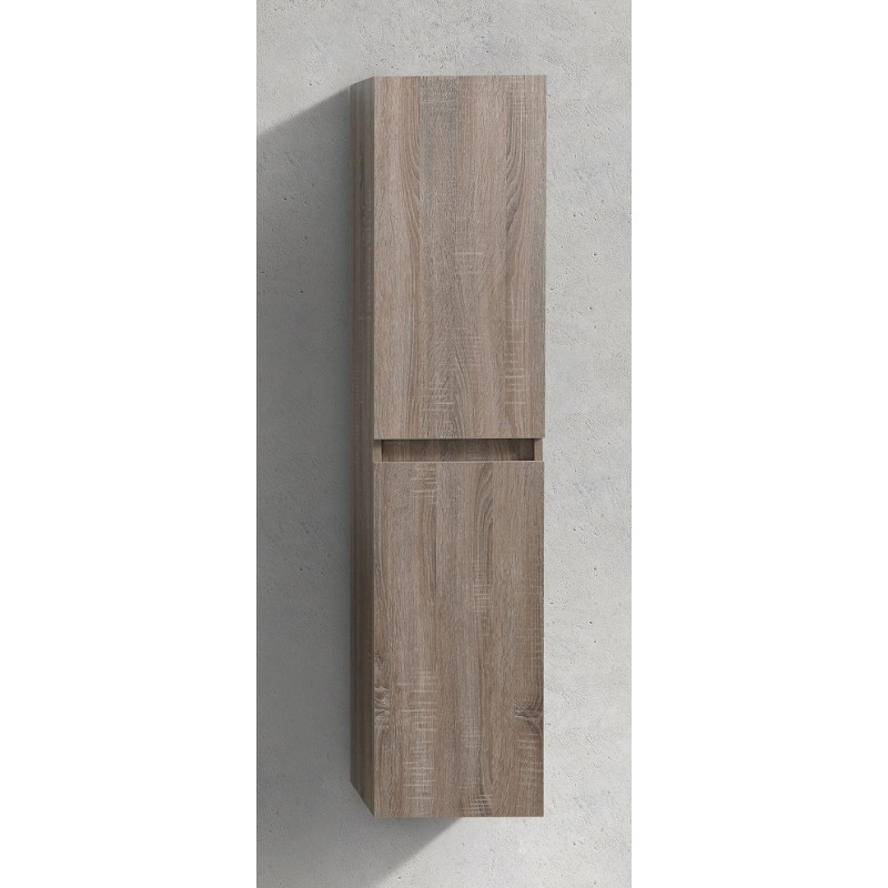 Colonne de salle de bain réversible Capri chêne clair SANIMAR