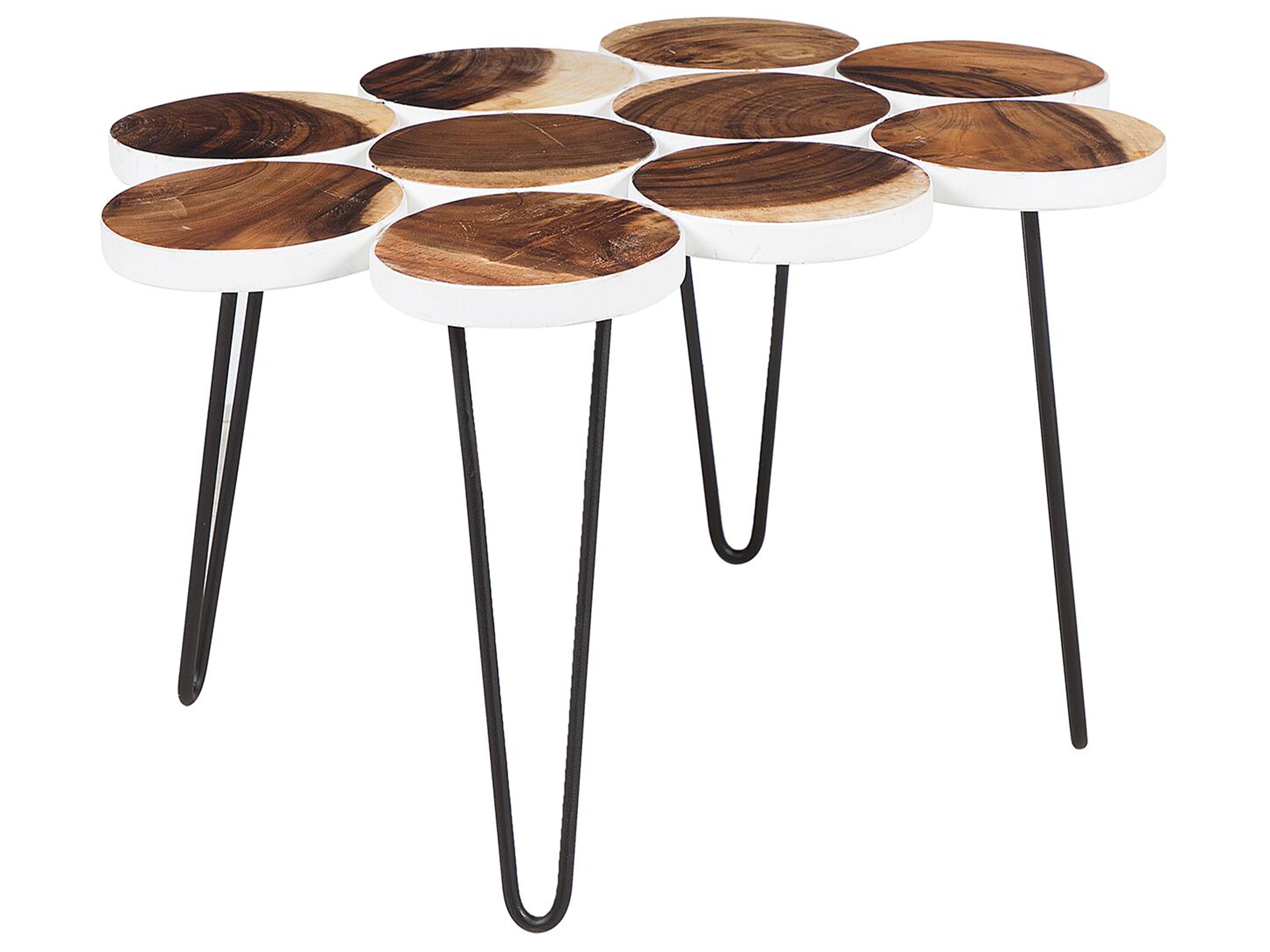 Side Table TIJUANA Wood Brown