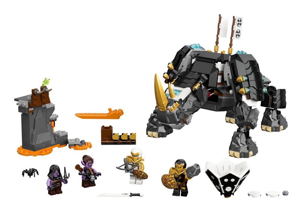 LEGO® NINJAGO® Zane's Mino Creature 71719 Building Toy Kit For Kids, Ages 8+