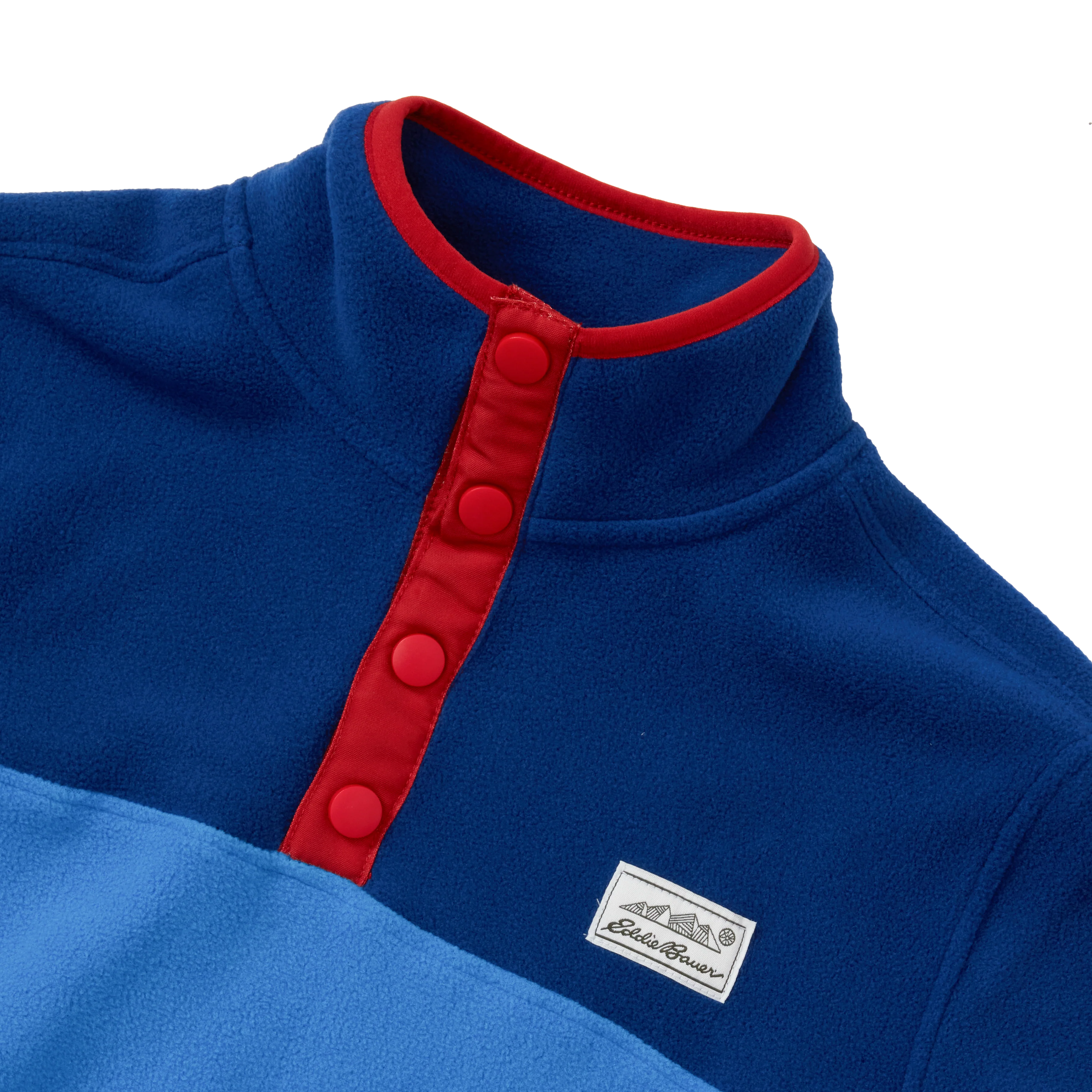 Boys' Quest Fleece Snap-Neck Pullover