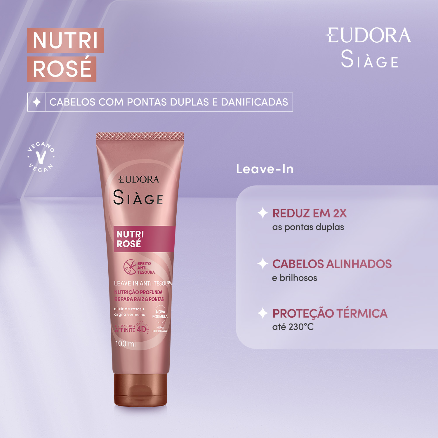 Leave-in Siàge Nutri Rosé 100ml