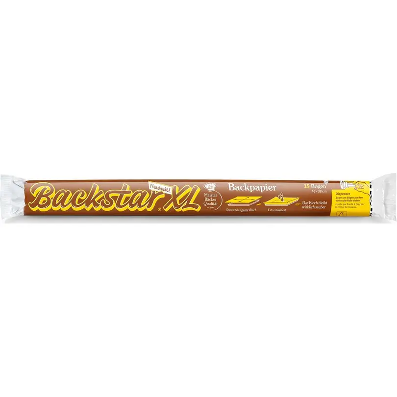 Backpapier 15er-Set Backstar XL
