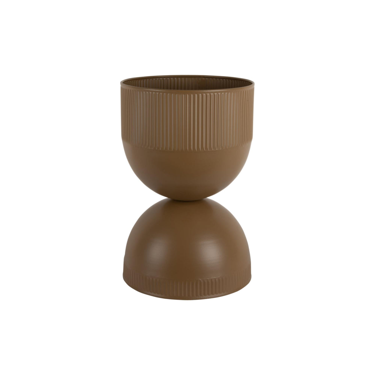 Present Time bloempot Tonar Medium - bruin - Ø25.5cm