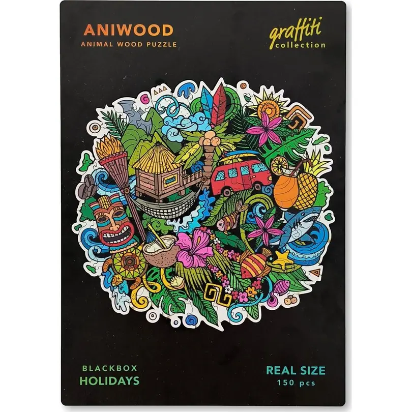 Puzzle Graffiti Ferien