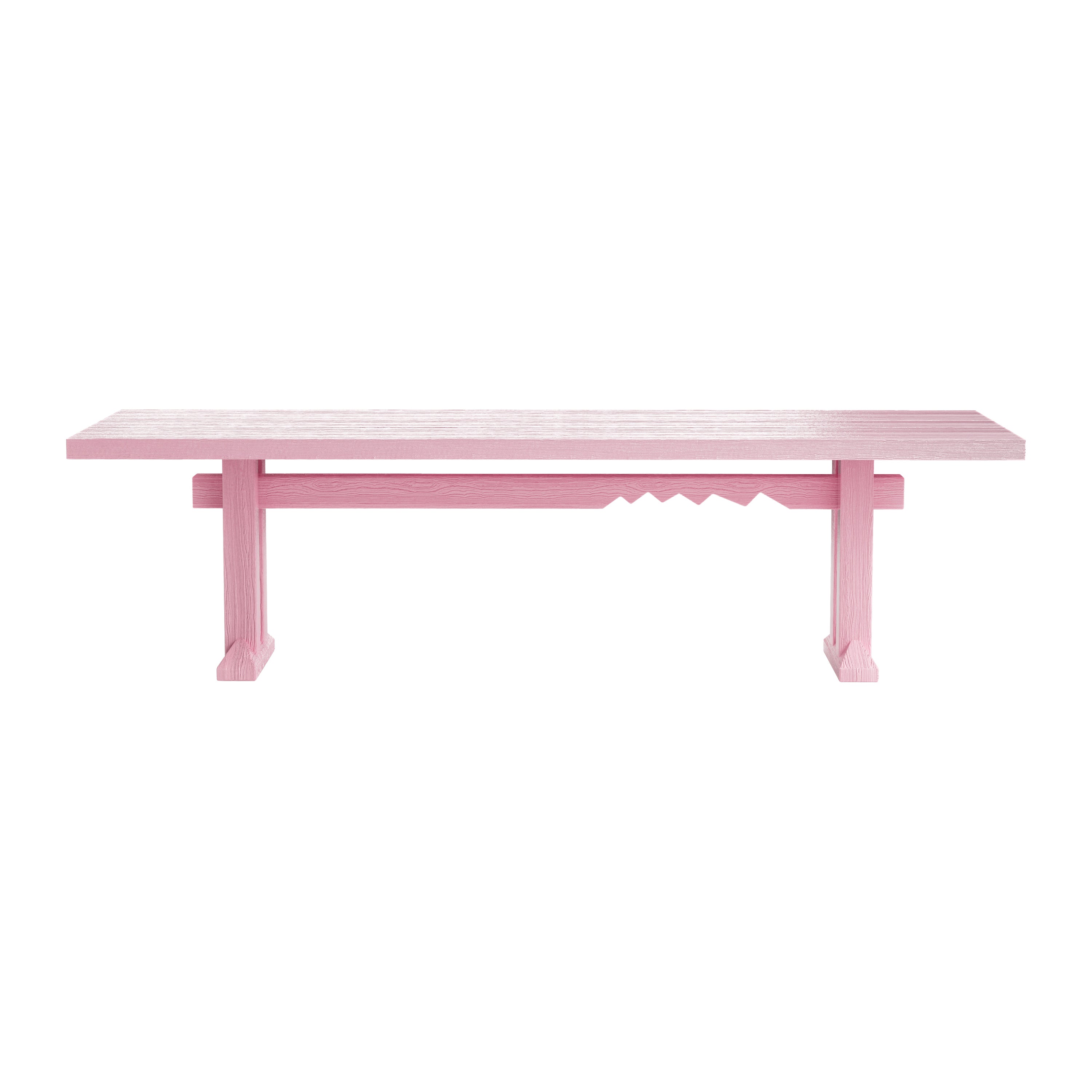HKliving Forma Eettafel - 280 x 100 cm - Very Pink