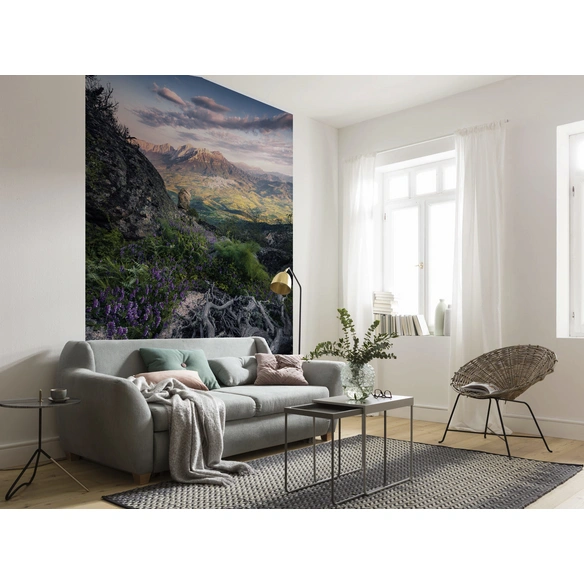 Vliestapete »Flowering Tales«, Breite 200 cm, seidenmatt