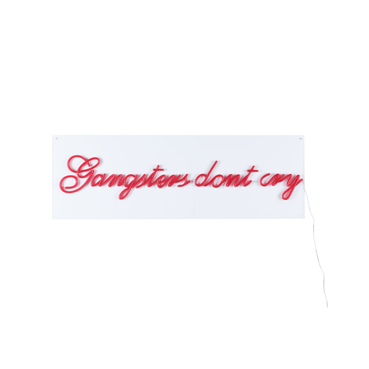 Bold Monkey Gangsters wandlamp LED neon - Rood