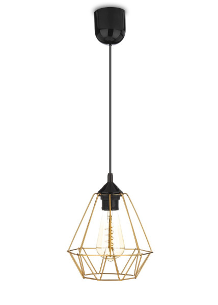 Lampa wisząca Paris Diamond 19 cm miedź