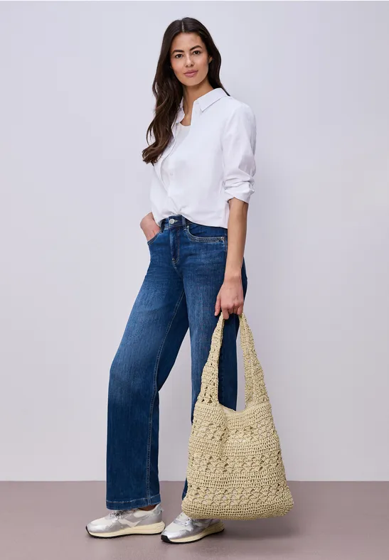 Tasche in Macrame-Optik