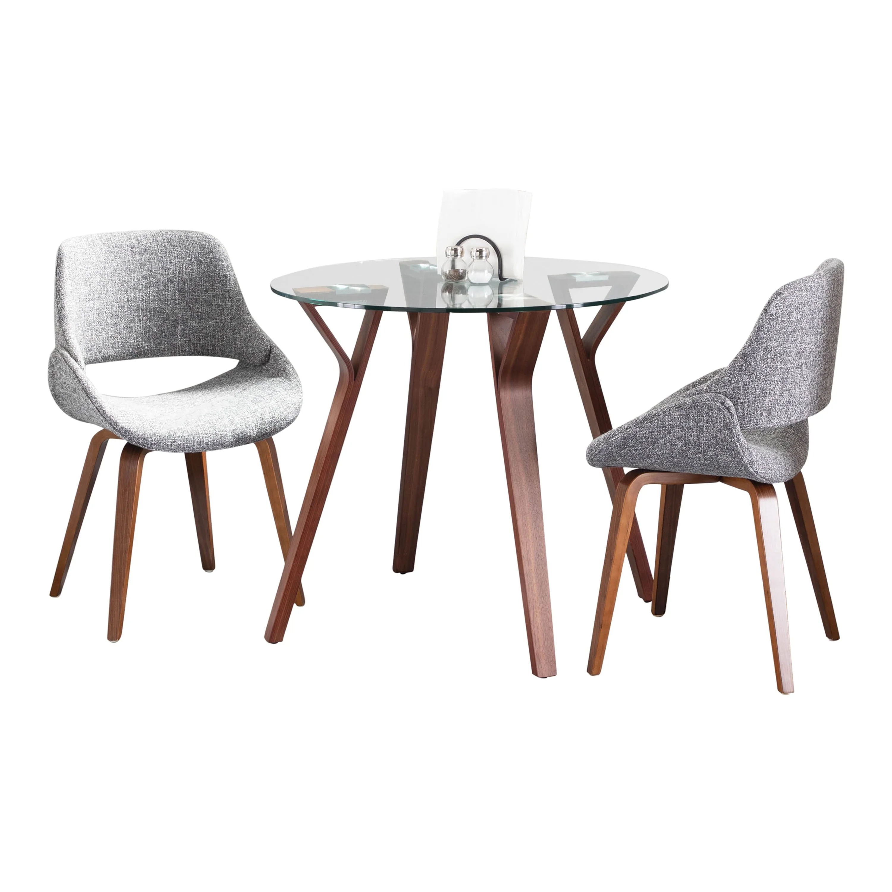 Carson Carrington Sala Svellingen 3-Piece Round Dining Set