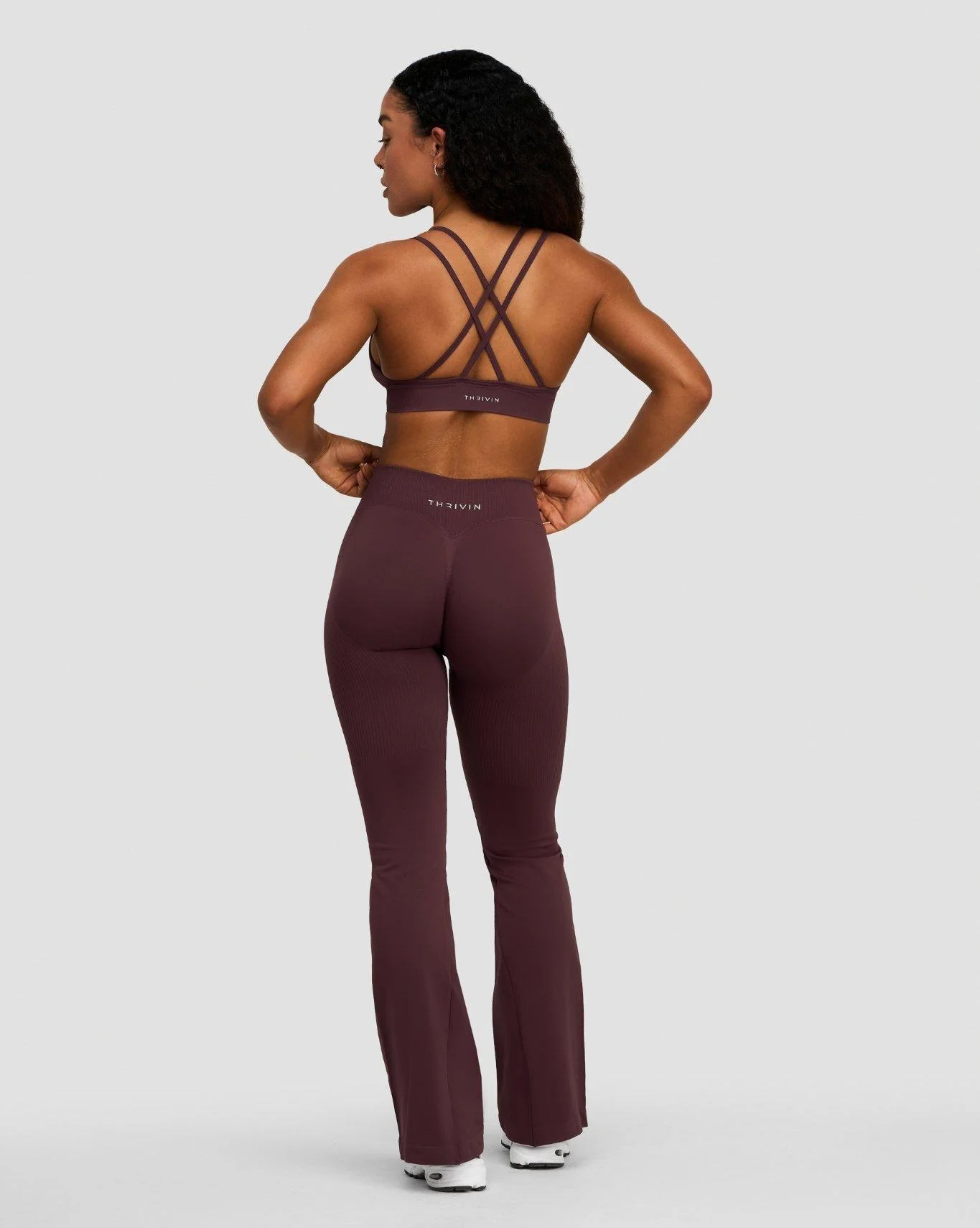 Elevate™ Sculpting Seamless High Apex Bra | Dark Mauve