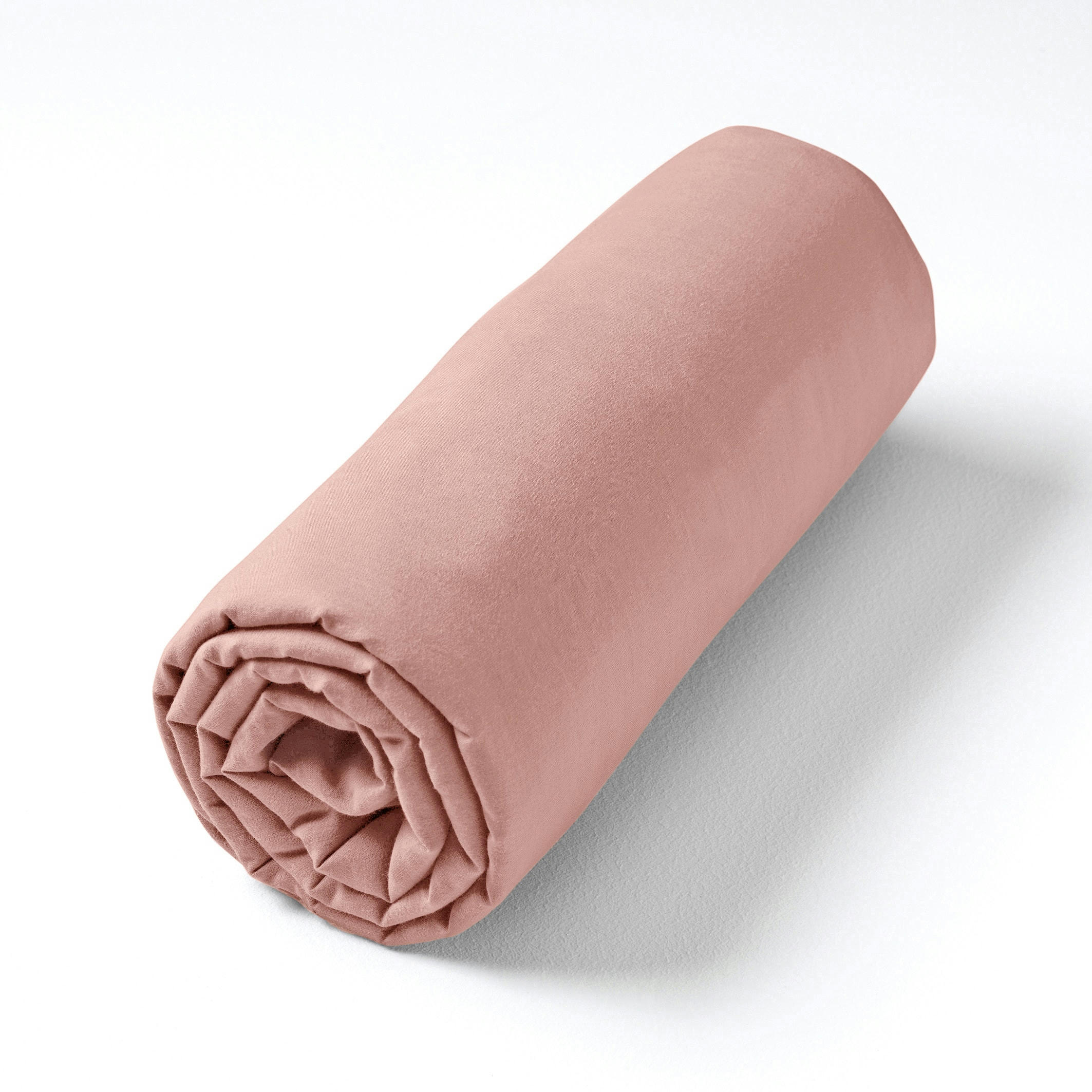 Drap-housse voile coton lavé matelas épais, Gypse