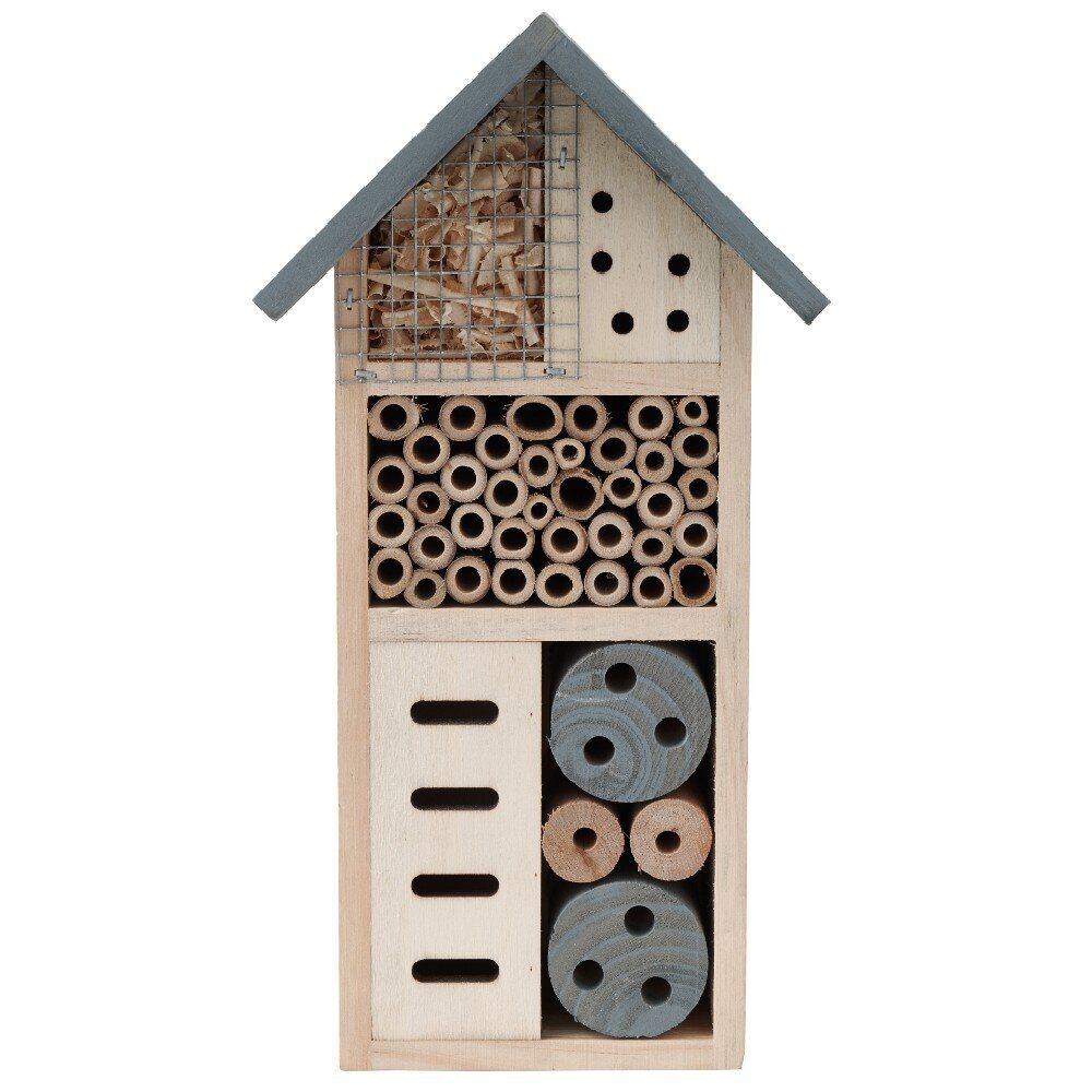 Hôtel à insecte bois