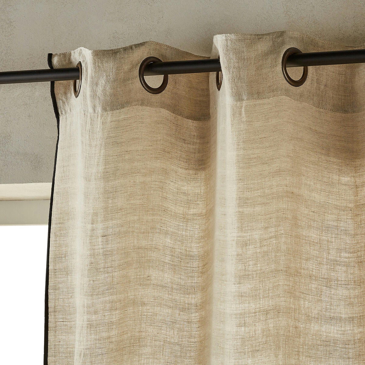 Rideau en lin chambray, Bombaya