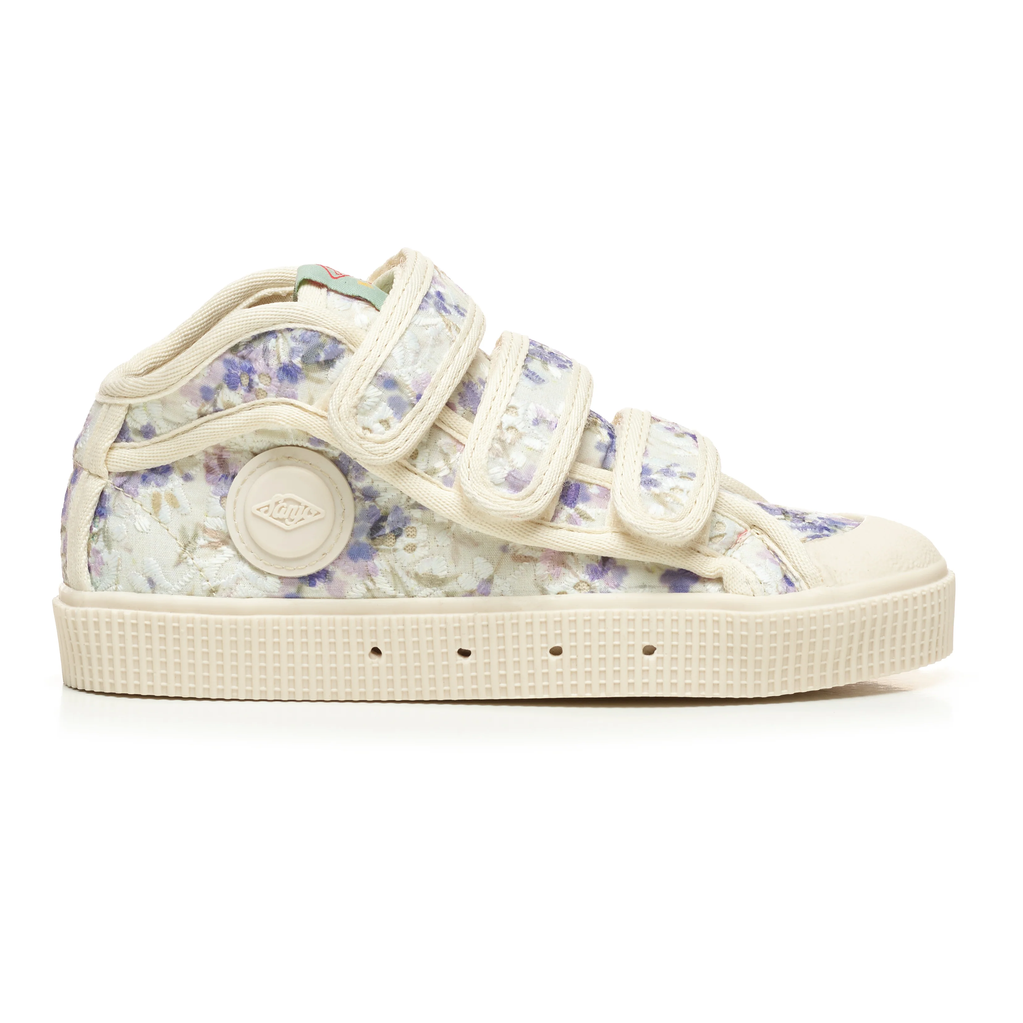 Sanjo Kids V100 Wild Flowers // Ecru Lilac