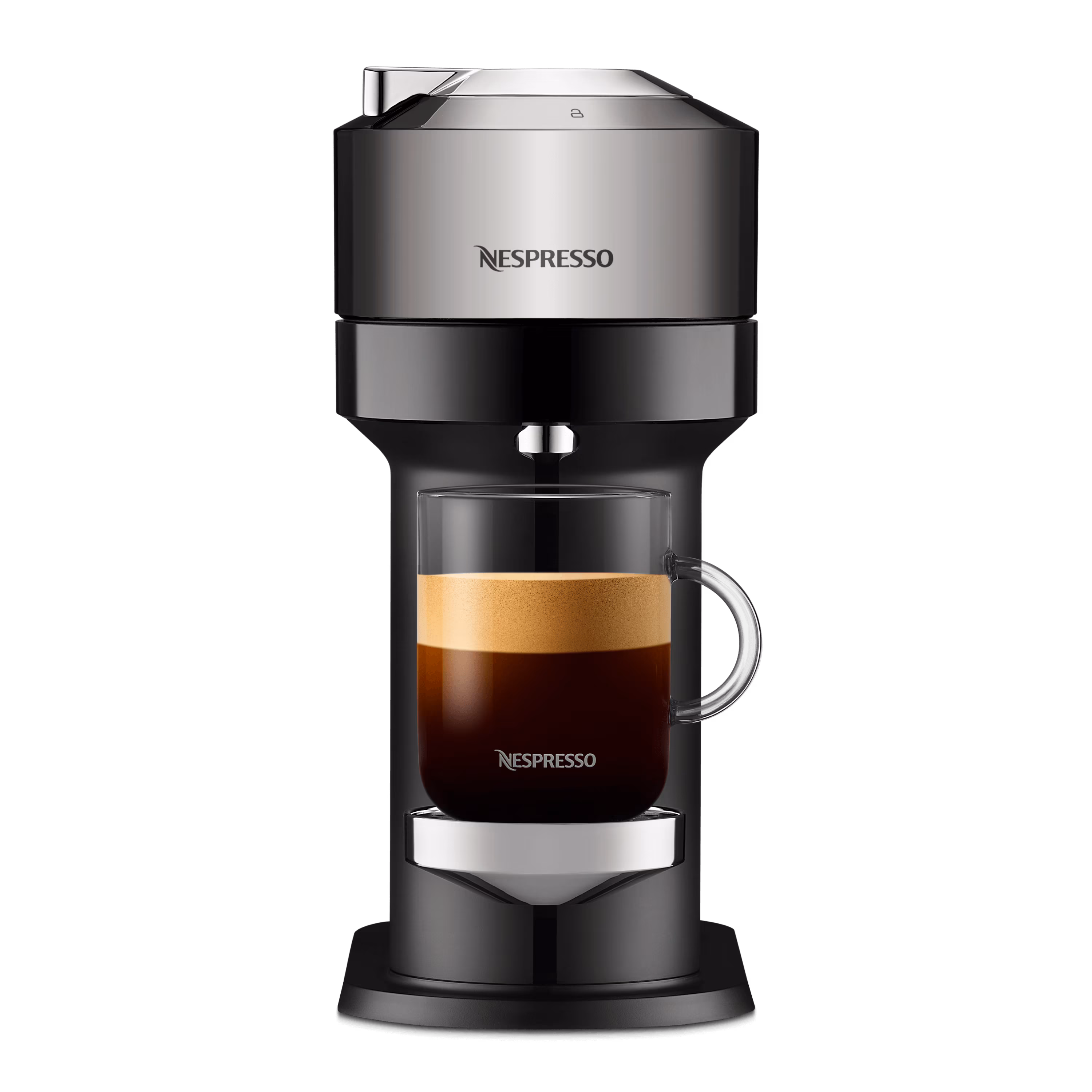 VERTUO Next Deluxe Dark Chrome - Coffee Machine - Nespresso