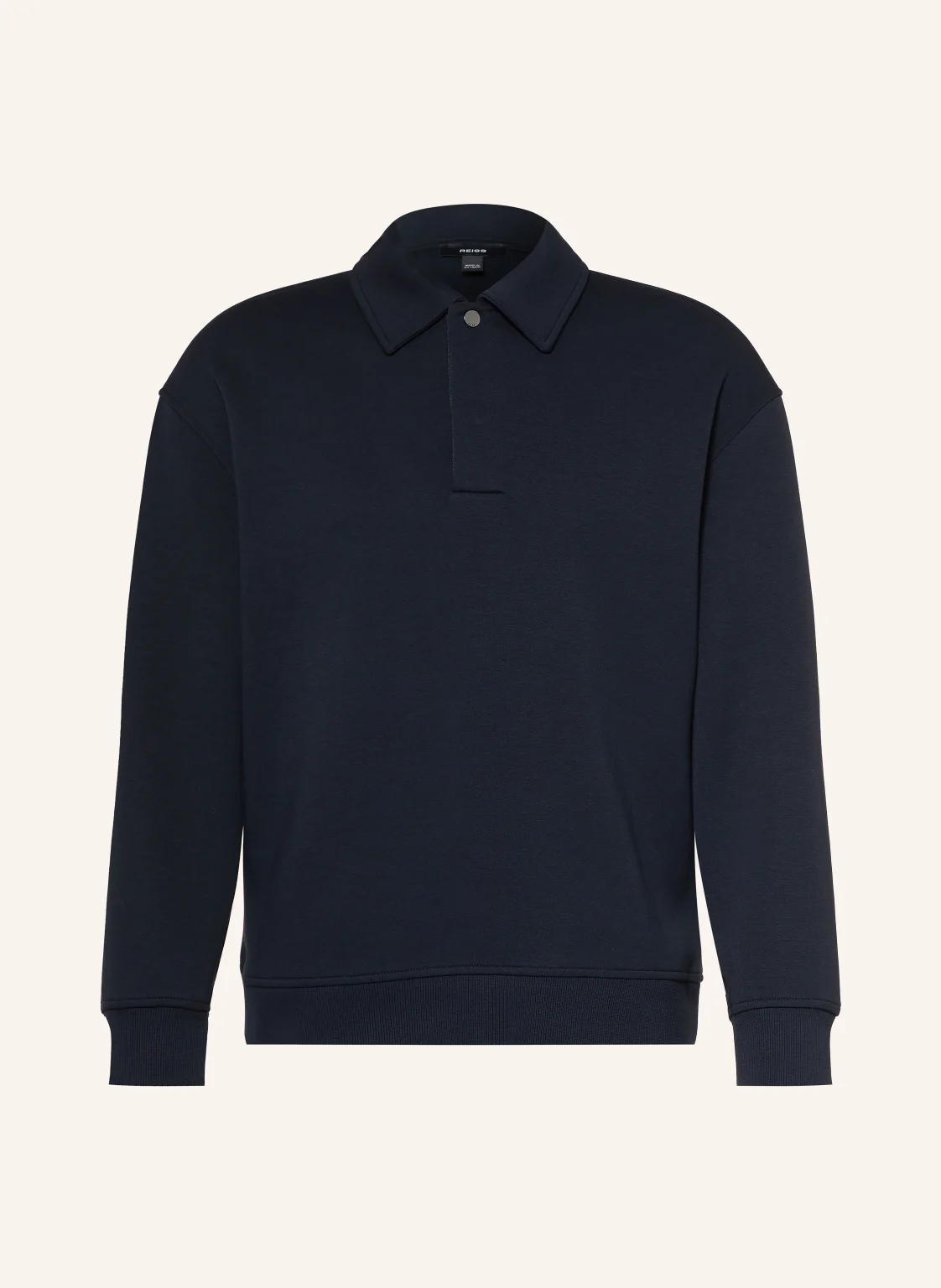REISS Sweat-Poloshirt BROOKS