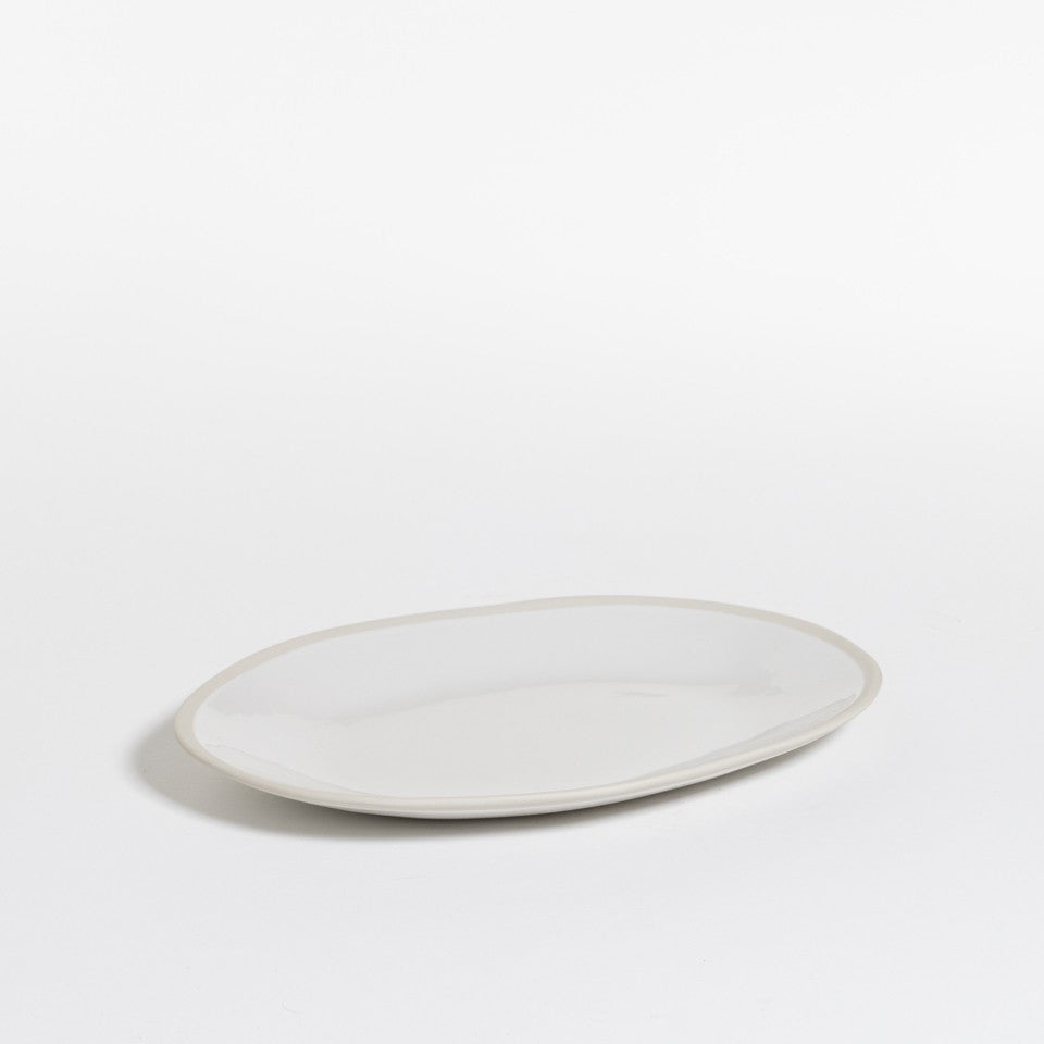 The Table Atelier Serveerschaal 24,5x16 cm Milk
