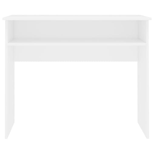 NNEVL Desk White 90x50x74 cm Chipboard
