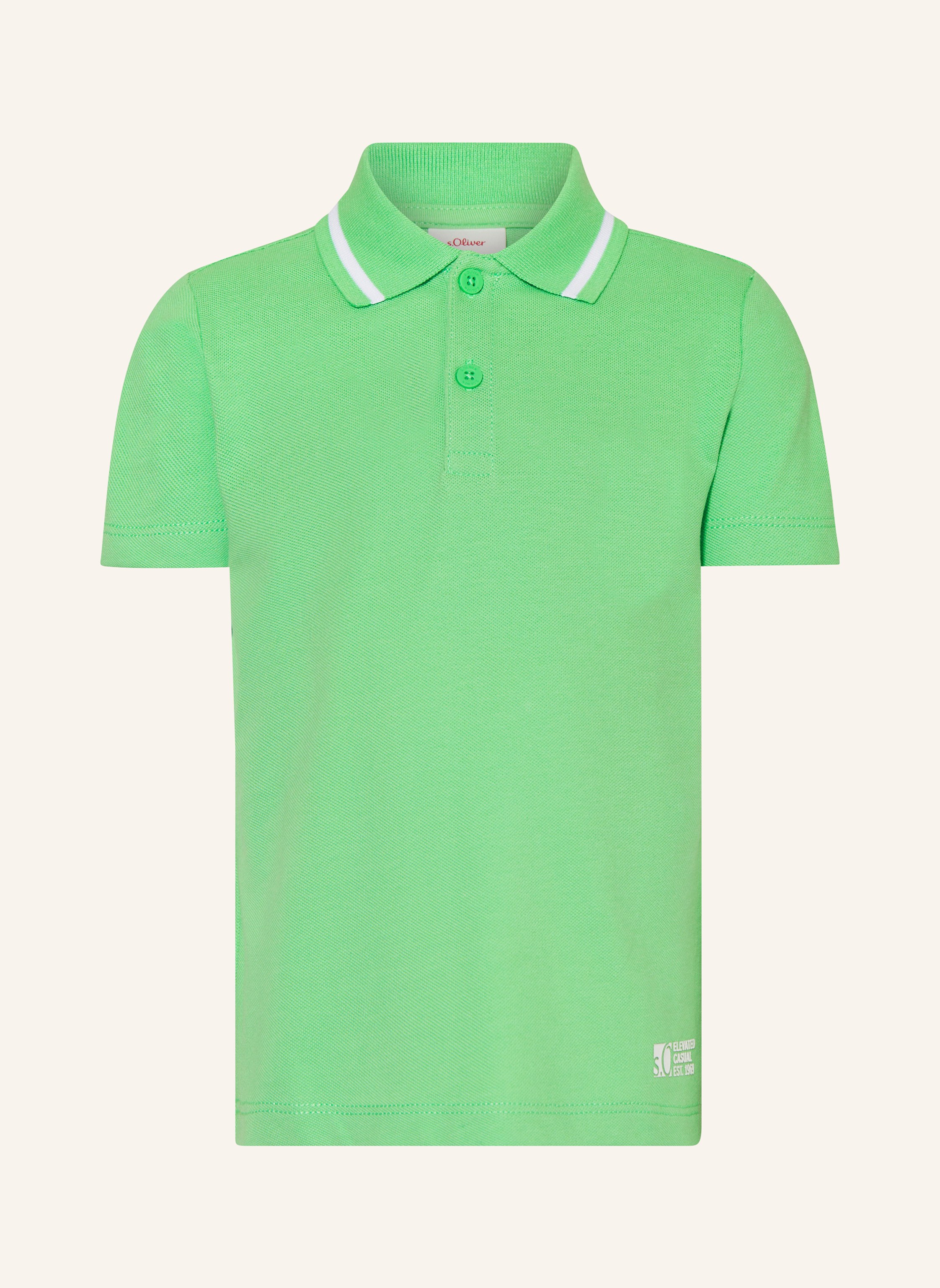 s.Oliver RED Piqué-Poloshirt