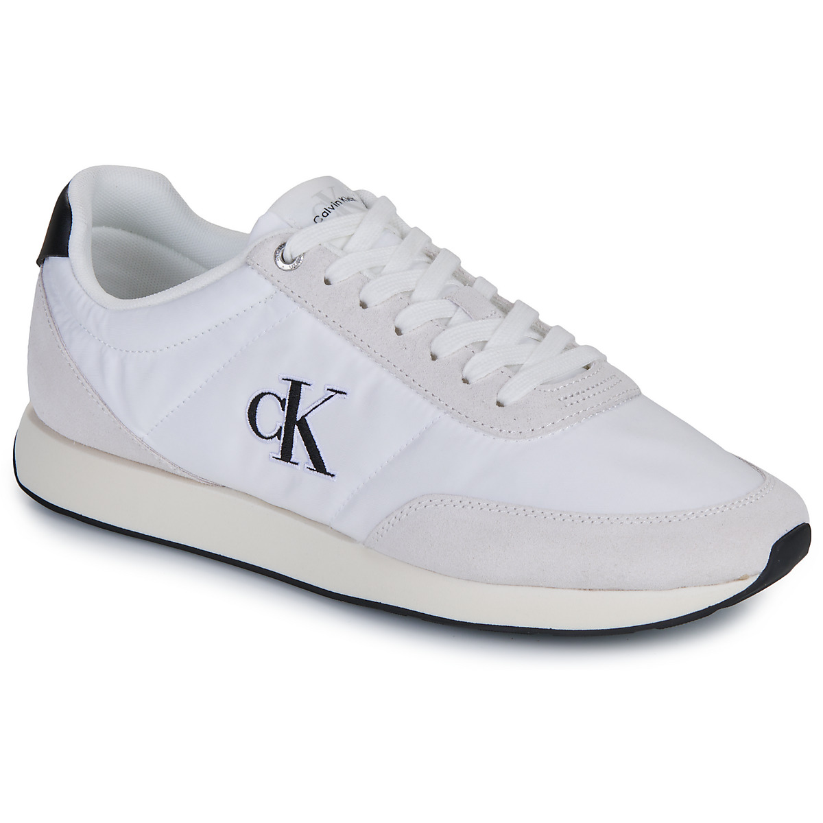 Calvin Klein Jeans - RETRO RUNNER ESS MIX MAT - White