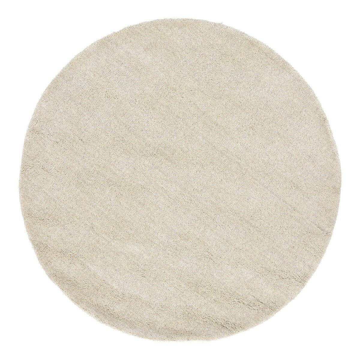 Interieur05 berber vloerkleed Nador - beige - Ø 160 cm