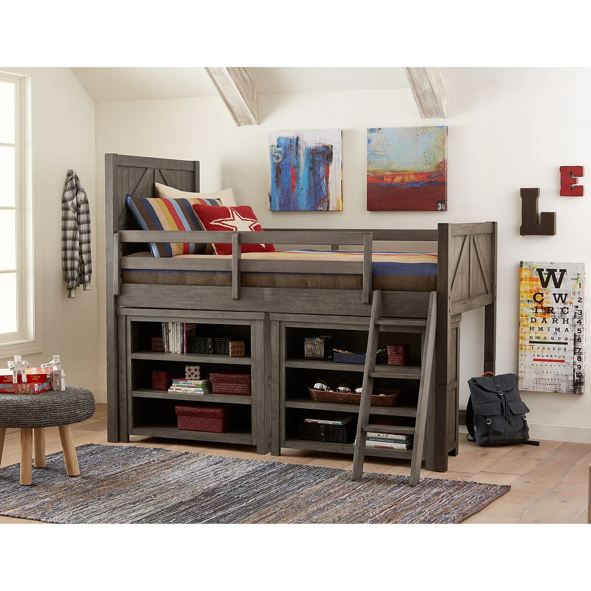 Bunkhouse 2 Shelf Bookcase