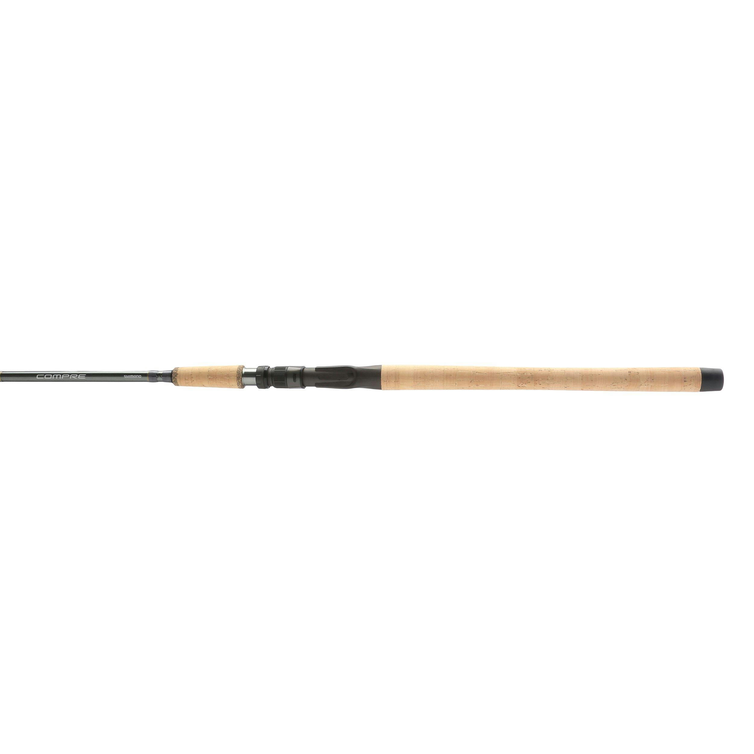 Shimano Compre BC Casting Fishing Rod with AAA Cork Handle, Medium-Heavy, 10-ft 6-in