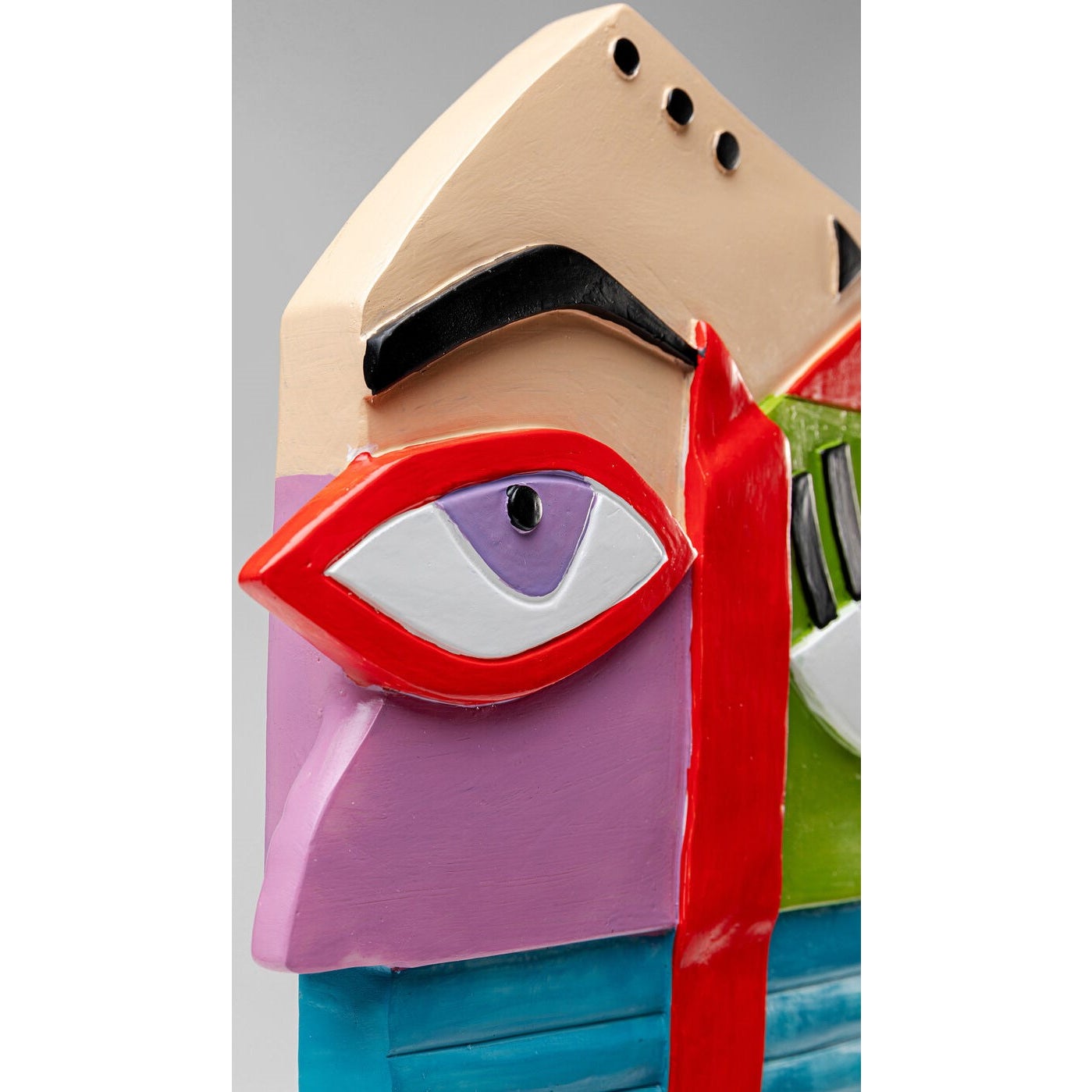 Woonaccessoires Abstract Gezicht Veelkleurig Kare Design