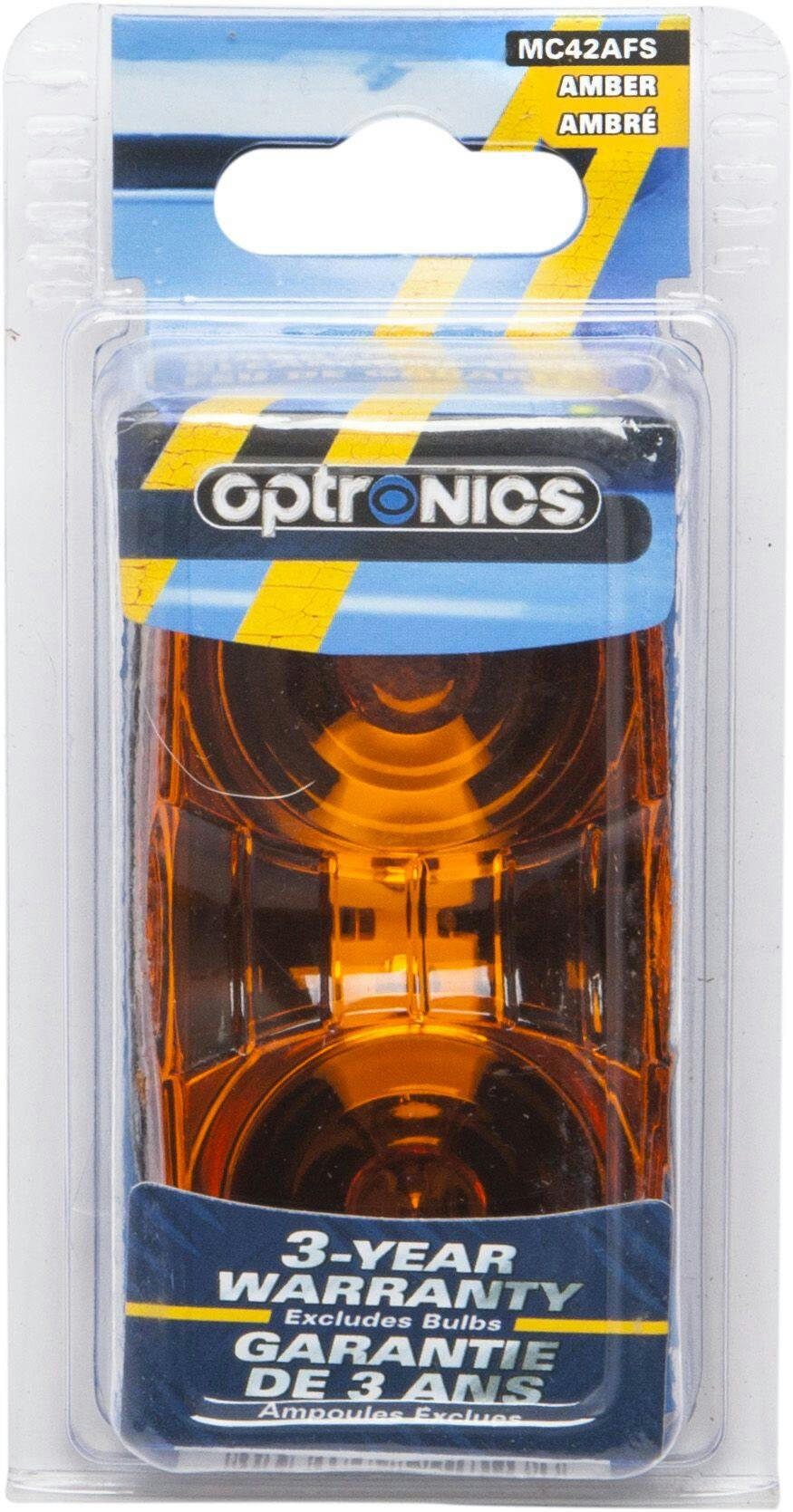 Automotive 2-Bulb  Clearance Light, Amber