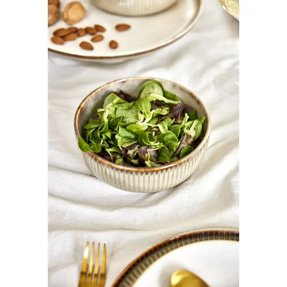 Schaaltje Camille - groen - stoneware - &Oslash;11,5 cm